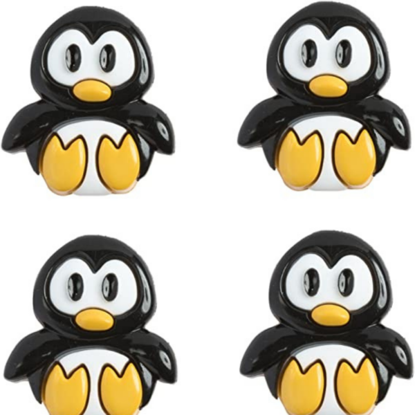 Knapper - Dress it up - Playful Penguins