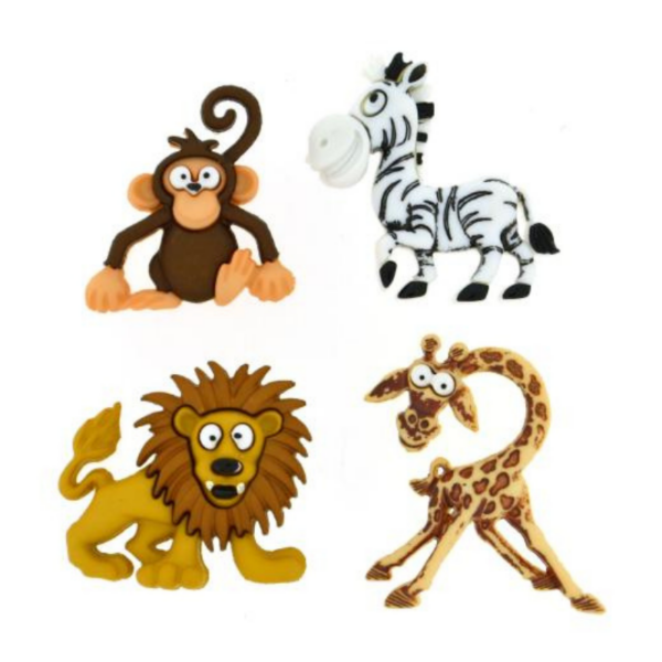 Knapper - Dress it up - Silly Safari