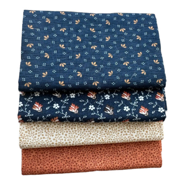Stofpakke - Reproduktion - 4 stk fatquarter