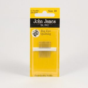 Nåle -John James - Big Eye Quilting - Size 10 - JJ12510