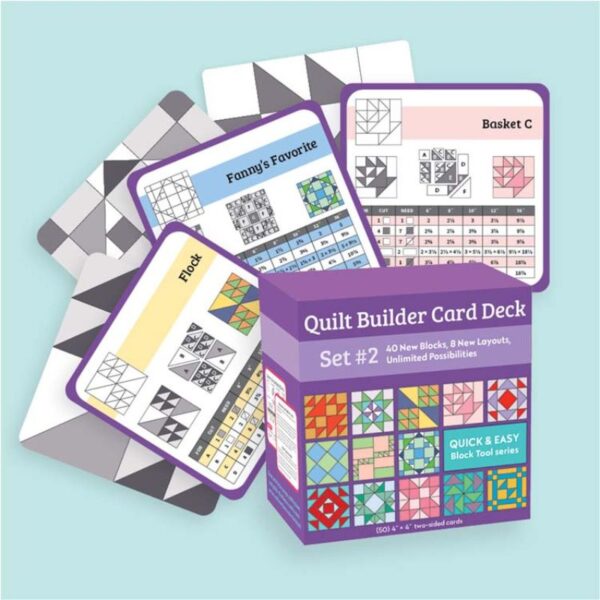 Mønster - Quilt Builder Card Deck Set #2 - Image 2