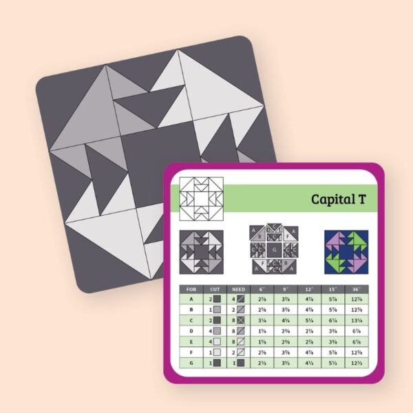 Mønster - Quilt Builder Card Deck Set #3 - Image 4