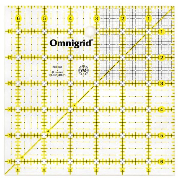 Lineal - Omnigrid - 6½" X 6½"