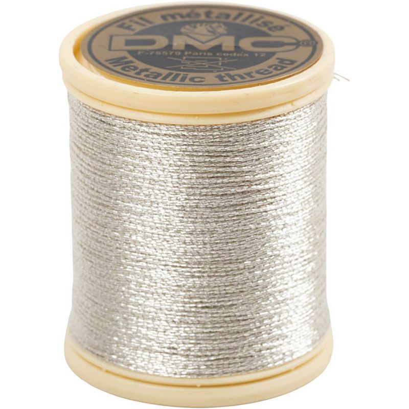 DMC - Metallic tråd - Sølv - Billede 2